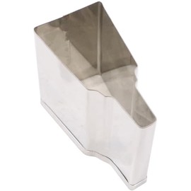 Takamori 076046 Vegetable Cutter, Stainless Steel, 2.2 x 1.0 x 2.0 inches (57 x 25 x 52 mm), Medium, Made in Japan, Commercial Use, Household, Japanese Food, Confectionery, Bento Box, Hagoita