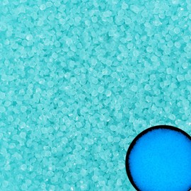 Glow Stones Glowing Aquarium Rocks Glow in The Dark Rocks for Fish Tank Decorations DIY Craft Small Luminous Pebbles Glow Sand Rocks,250g/0.55lbs(Blue,3-5mm)