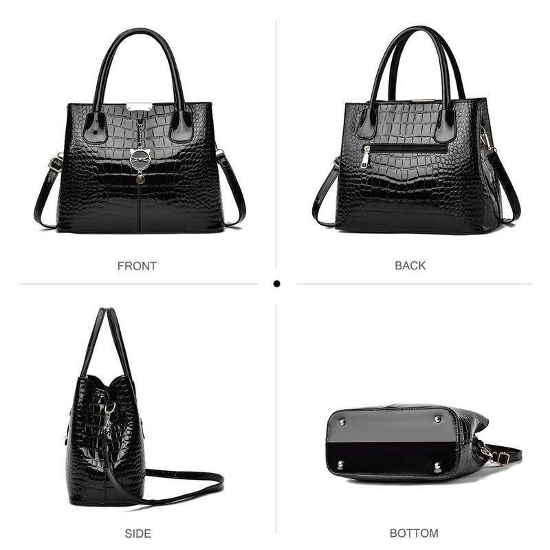 NICOLE & DORIS Tote Bags for Women Top Handle Elegant