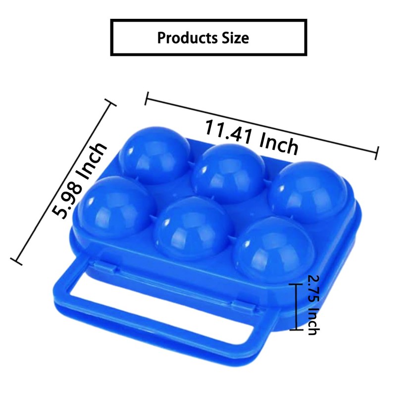 PANYTOW Portable Folding Plastic Egg Carrier Holder Storage Container for