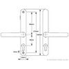 Fullex 68 PZ - Gold - Lever Lever uPVC Door
