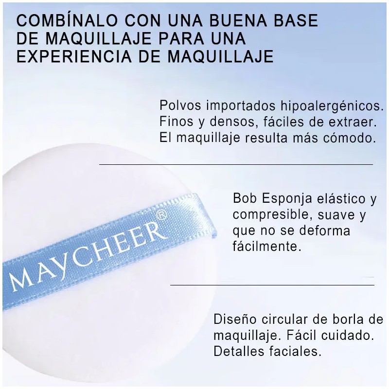 Polvo Suelto Mate - Impermeable Reduce Brillo Duradero