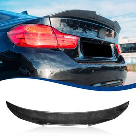 XPHAZZ Carbon Fiber Pattern F36 Spoiler PSM-Style Compatible with (2014-2020) 4-Series F36 4-Door Gran Coupe