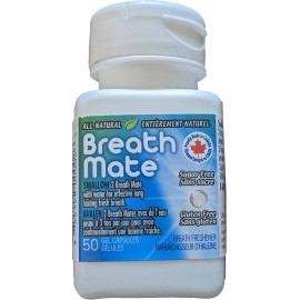 Brand: Breath Mate Breathmate Breath Freshener Gel Capsules 50
