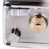 Front Door Lock With Key, Steel Copper Rim Lock for