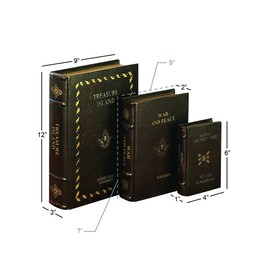 Book Boxes (Set Of 3)