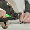 Dinghaole 10 Pcs Fish Mouth Sewing Machine Needle Threader, Automatic