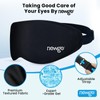 NEWGO Eye Mask Cooling Gel Cooling Mask Warm/Cold Therapy
