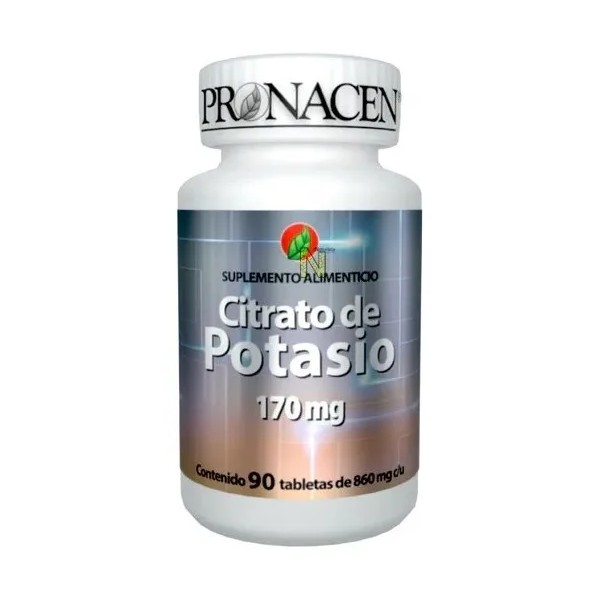 Citrato De Potasio 90 Tabletas Pronacen