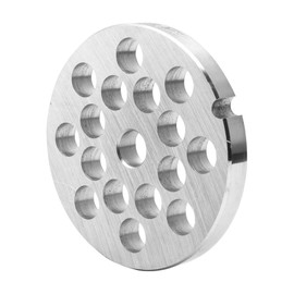 FSDSHGKDG Grinder Plate, Stainless Steel Meat Grinder Mincer Plate Disc Replacement for Type12 Manual Meat Grinder Mincer Accessory