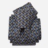 Elizabetta Palio - Printed Silk Tie - Navy - Length: