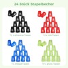 yeesport 48 Pcs Sport Stacking Cups, Speed Training Game for