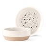 Fringe Studio Nosey Dog Spot Medium Stoneware Pet Bowl (479001)