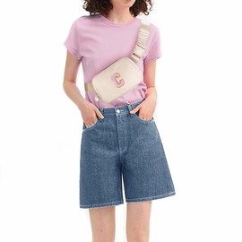 Uygafly Customized Mothers Day Gifts - Customized Gifts for Mom,Birthday Gift for Mom,Mom Gifts From Daughter,Mother in Law Gifts,Mama Gift Idea,Crossbody Bag Belt Bag | Cream,C