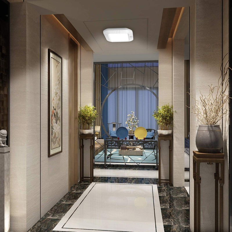 LINEWAY Motion Sensor Ceiling Light - Indoor Motion Activated LED