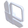 5/16" Outside Window Screen Corner with Pull Tab, White, 20