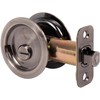 Stone Harbor Hardware Round Pocket Door Lock, Privacy Function, 2-3/8"