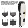 Electric Hair Clipper Low Noise LCD Display Ergonomic with Limiter