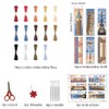 FREEBLOSS 6 Set Bookmark Cross Stitch Kits Stitch Bookmark Cross