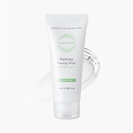 Oxygen Ceuticals Limpiador de espuma purificante, 100 ml, limpiador facial de espuma, para el lavado diario de la cara, piel normal a grasa.