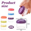 6PCS Plastic Mini Storage Containers with Lids – Small Tupperware