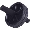 Gofit Black Deluxe Exercise Wheel (GF-DEW)