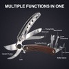 Pruning Shears, 7 in 1 Garden Pruners, Multitools Folding Gardening
