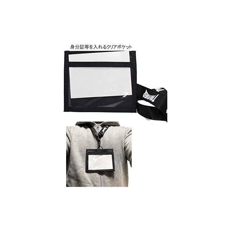 Thrasher Neck Pass Case, Thrasher Neck Piece, Name Holder, ID