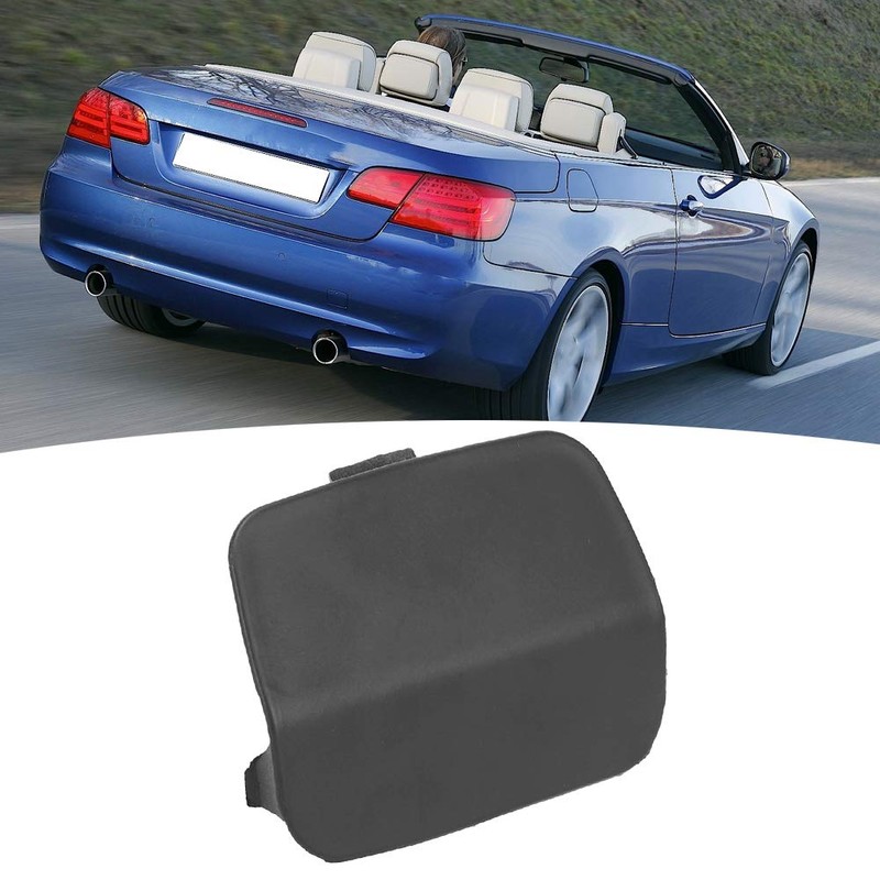 Hlyjoon Rear Bumper Tow Hook Cap Eye Cover 51127161497 Fits