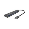 Icybox USB 3.0 Hub - Black