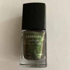CoverGirl Outlast Stay Brilliant Nail Polish # 50 EMERALD BLAZE