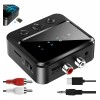 Bluetooth 5.3 Transmisor Receptor Audio Stereo Adaptador,admite Salida De Audio