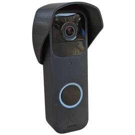 Blink Video Doorbell Rain Cover, Weather-Resistant Protective Housing, Black, Tool-Free Installation, Wall Mount