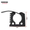 SINOKING Rubber Clamp for Securing Equipment from 1" to 1-1/2"