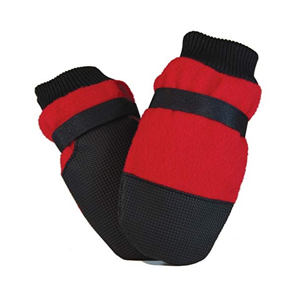 MUTTLUKS, Hott Doggers Dog Boots with Non-Skid Vinyl Soles for