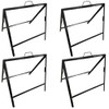 4 Less Co 4 Pack of Metal A-Frame Stand for