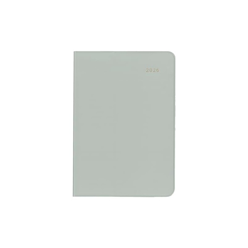 Daigo Notebook 2026 Mill Monthly Block B6 Gray E7761 Starts