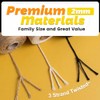 Natural Jute and Cotton Twine Bundle for Crafts and Home