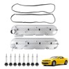 12642655 Engine Valve Cover Set Compatible With Chevy Silverado V8