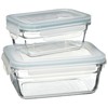 Glasslock 4pc Rec't Set