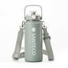 SANTECO Vacuum Insulated Sports Bottle, 3.2 gal (1.2 L), Removable