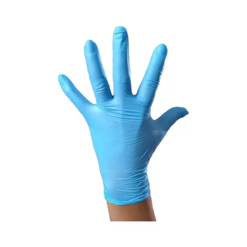 TAC Global Solutions Guante Nitrilo Tac Azul Caja Con 100