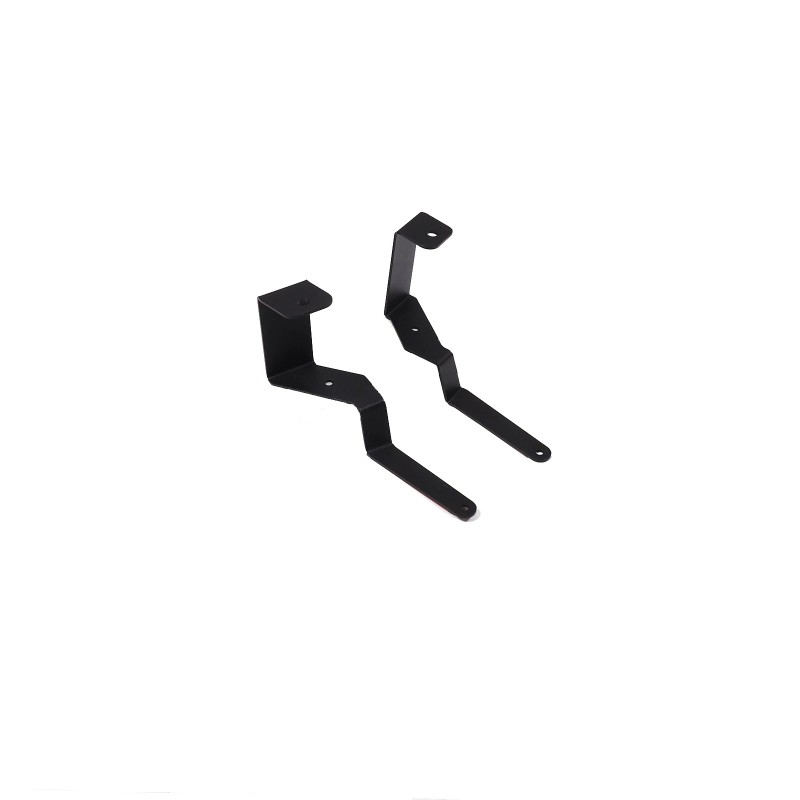 car-attention Side A-Pillar Hood Ditch Light Bar Mount Brackets For
