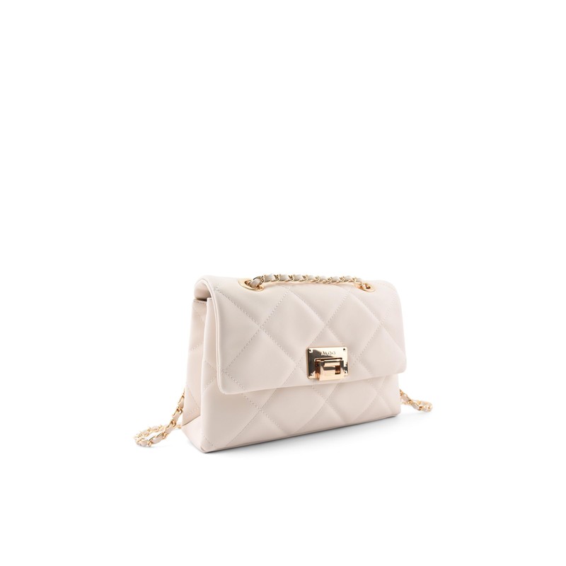 ALDO Women's Simkee Crossbody Bag, White Combo, Medium