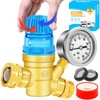 Upgraded RV Water Pressure Regulator, Water Pressure Regulator with Adjustable