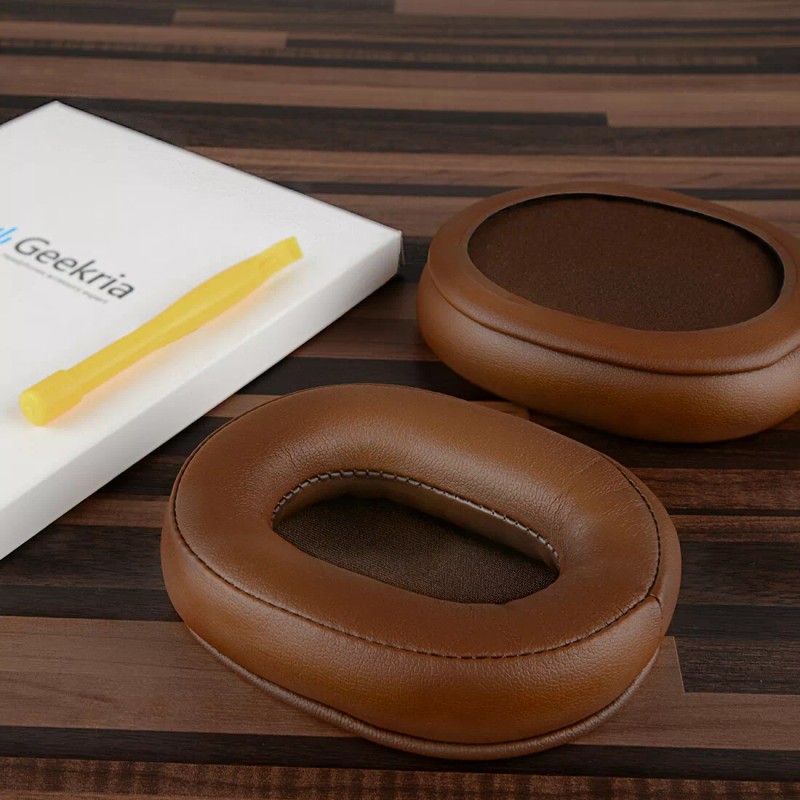 Geekria Protein Leather Ear Pads for Audio Technica ATH M50X