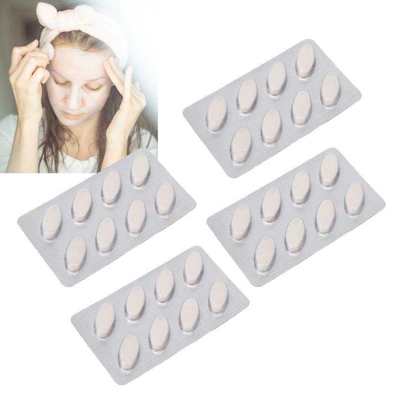 32pcs Collagen Mask Effervescent Tablets for Facial Mask Maker Machine