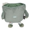 Les Déglingos Unisex Baby Chillos The Sloth Velvet Backpack, Green,
