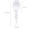 Cute Kitchen Non-Stick Lady Rice Paddle Spoon Tool, PP Shape