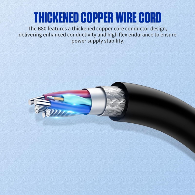 MR CARTOOL OBD2 Car Memory Saver Cable with Voltage and